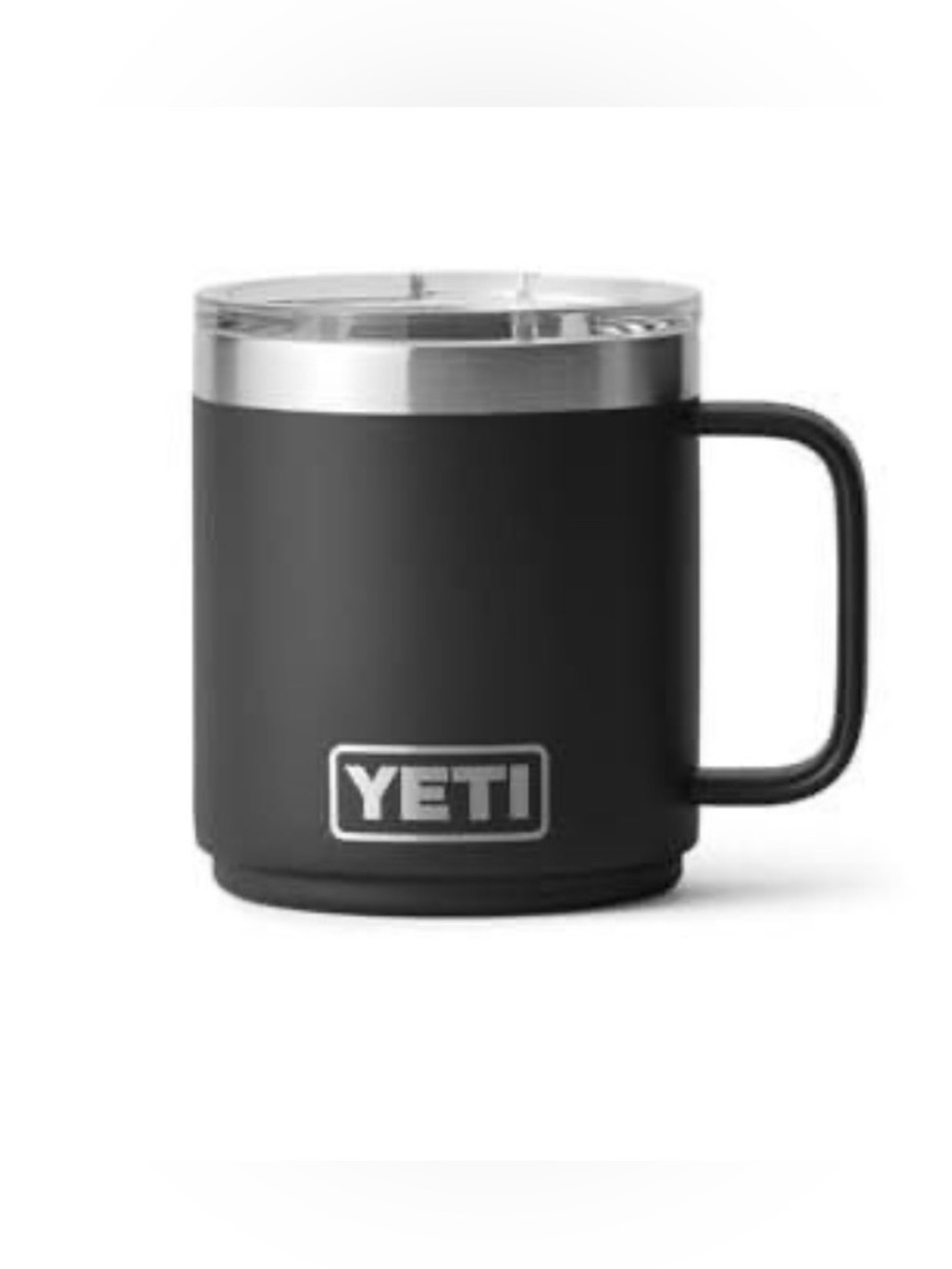 Yeti Rambler 10 Oz Stackable
Mug W/Durasip Ceramic Lining,
Black